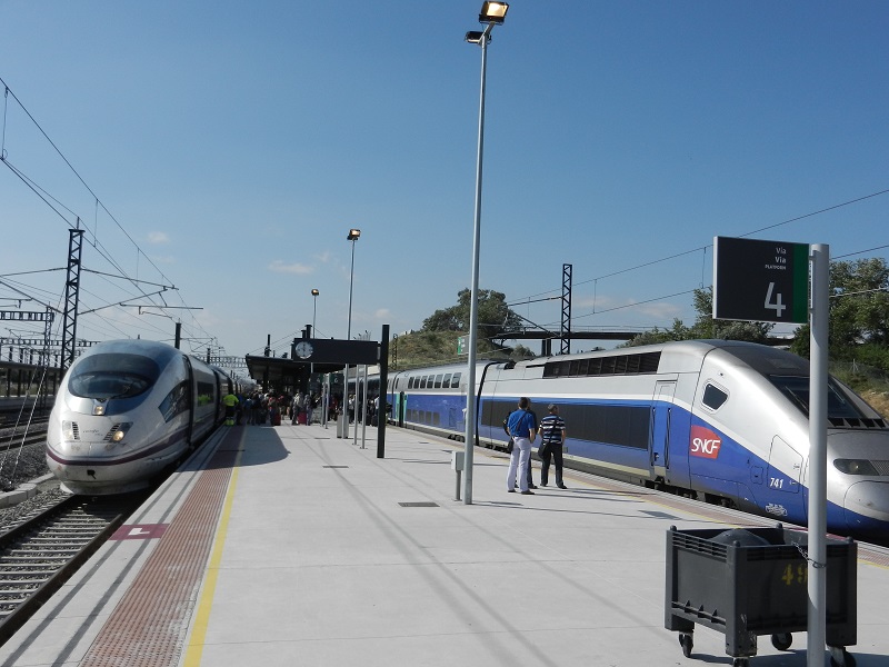 Viajes ferroviarios de ayer, hoy y mañana BarcelonaZürich, de tren