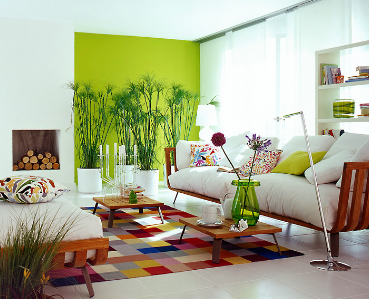 Sala De Jantar Na Cor Verde ~ Decoração de salas com pontos de cor Sala De Jantar Na Cor Verde ~ Decoração de salas com pontos de cor