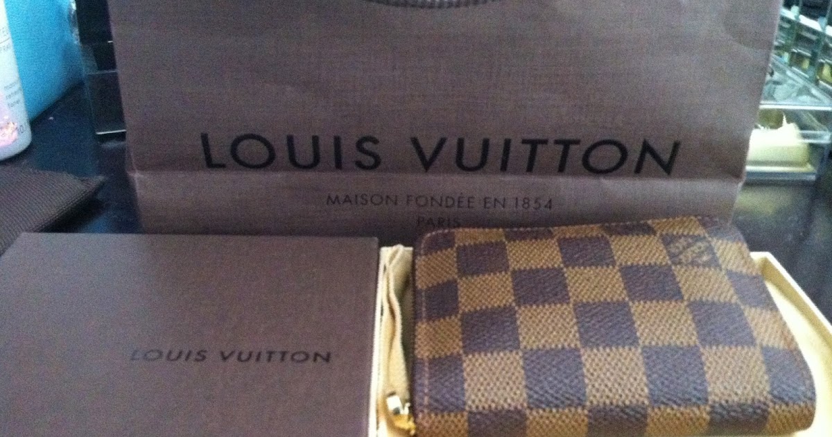 Louis Vuitton Since 1854 Zippy Coin Purse in Black