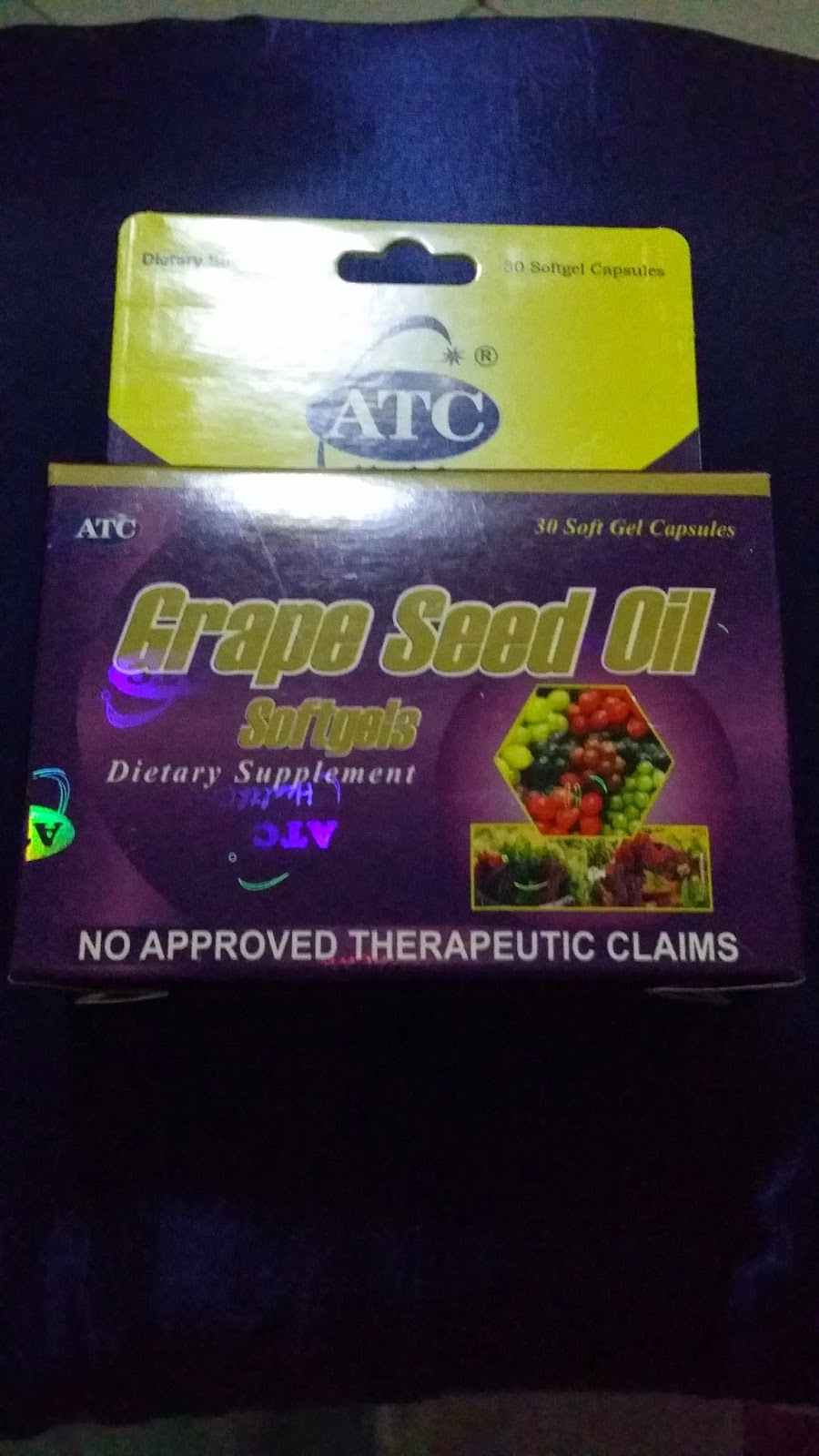 MWAH's Lifestyle and Passion ATC GRAPE SEED OIL Blemish Free Me