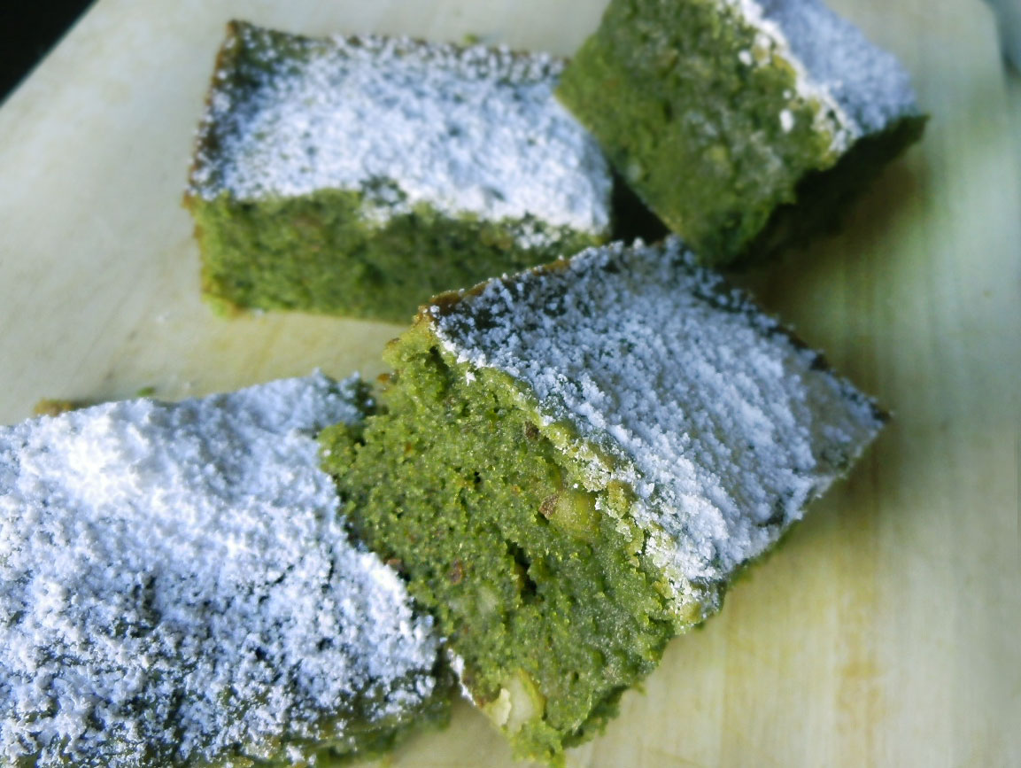 COOKING WITH JAPANESE GREEN TEA Green Tea Matcha Brownie