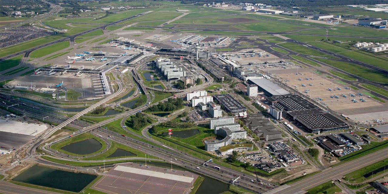 Aeropuerto de Schiphol (Luchthaven Schiphol) Arquitectura asombrosa