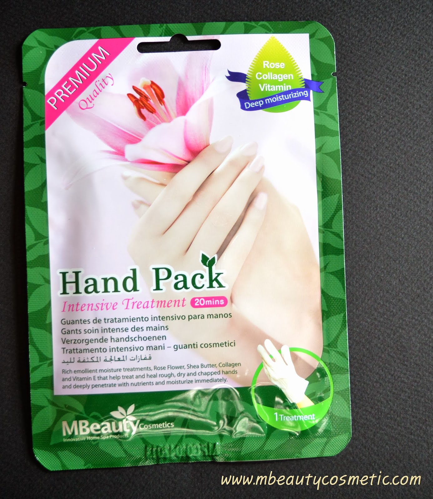 Hand pack Mbeuatycosmetics Hand Pack (Intensive Hand Treatment Gloves)