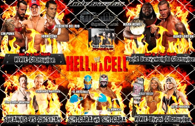 Image result for hell in a cell 2011 poster