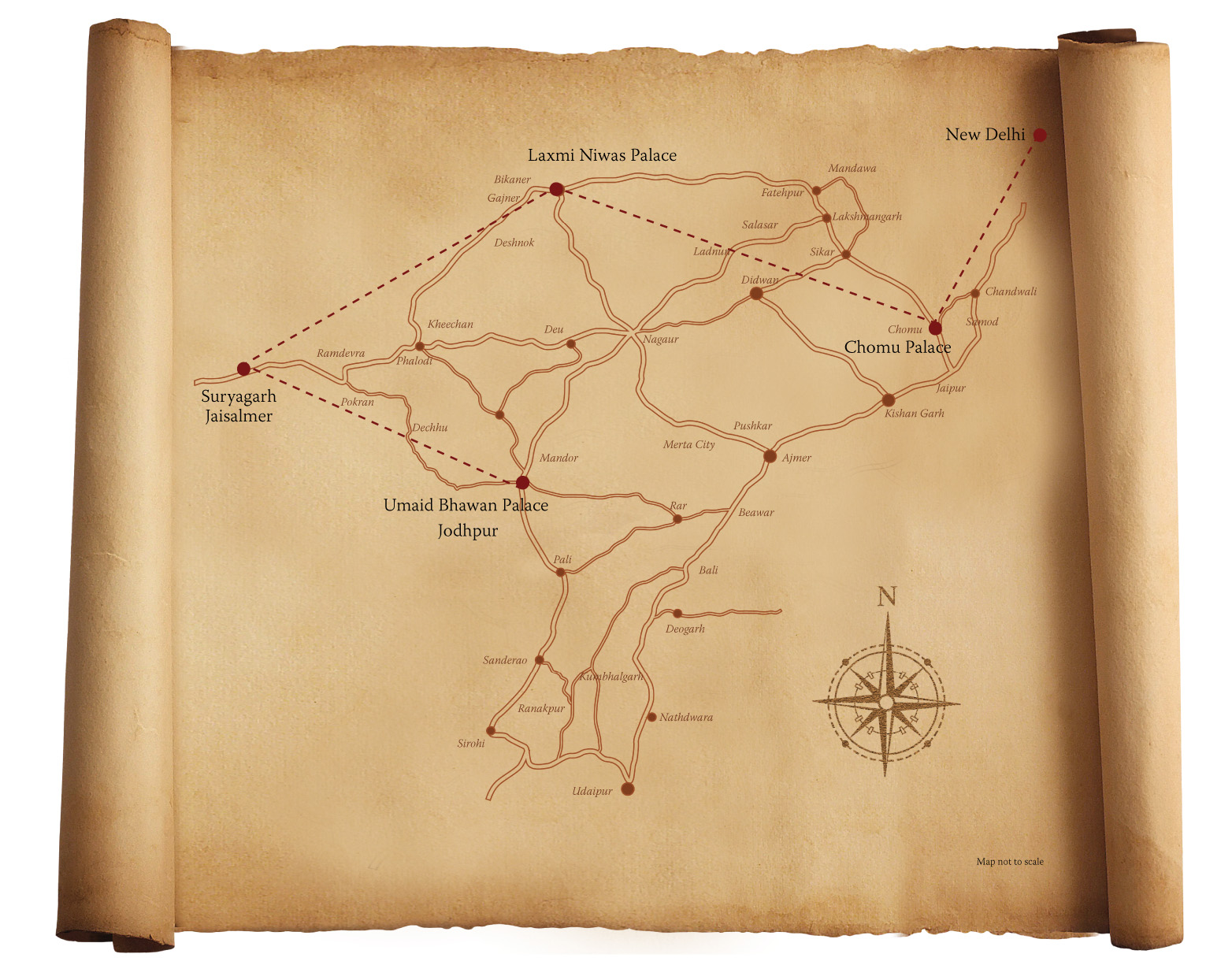chomu map