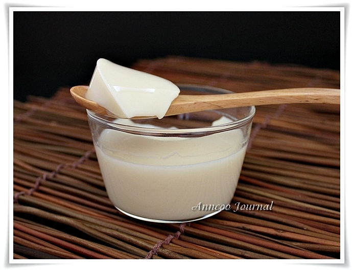 Soya Beancurd Pudding 香滑冻豆腐 Anncoo Journal