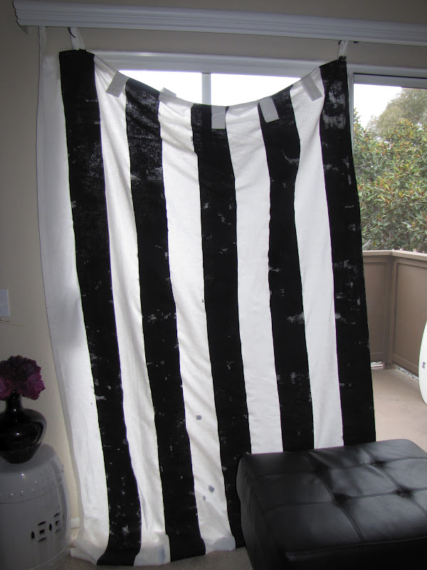 How to cover ugly apartment blinds and a DIY fail...
