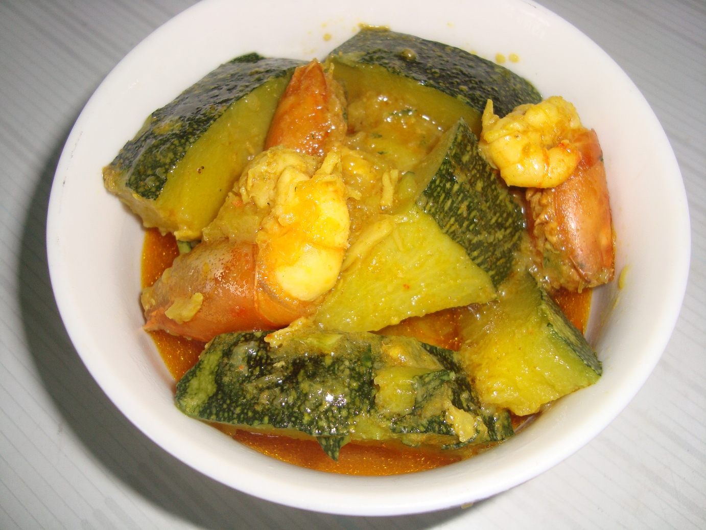 Bengali Recipe Sweet Gourd With Shrimp