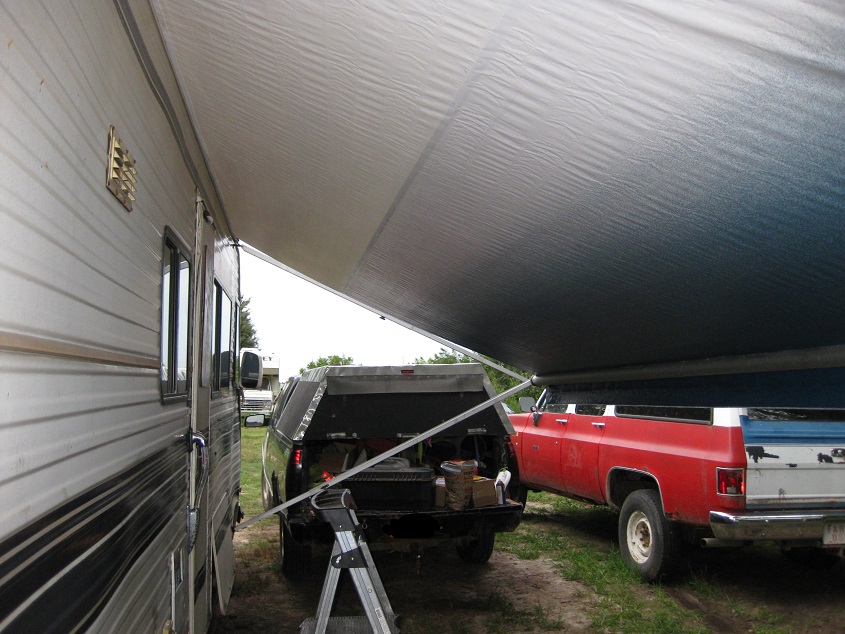 How to Replace RV Slide Topper Awning Fabric Our RV Life