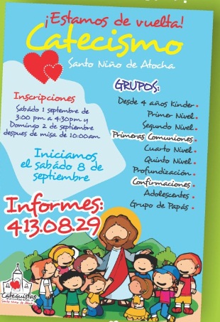 Parroquia Santo Niño de Atocha - Chihuahua, Mex.: CATECISMO 2012-2013