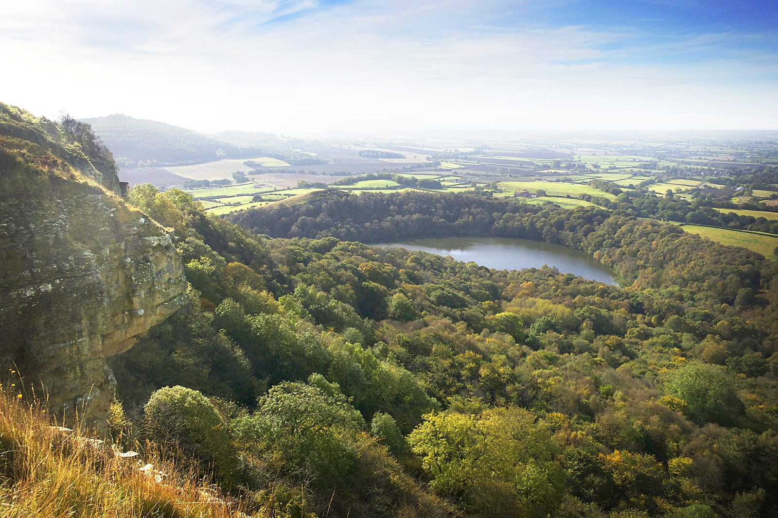 Sutton Bank Walk to Whitestone Cliff, Gormire Lake & the White Horse