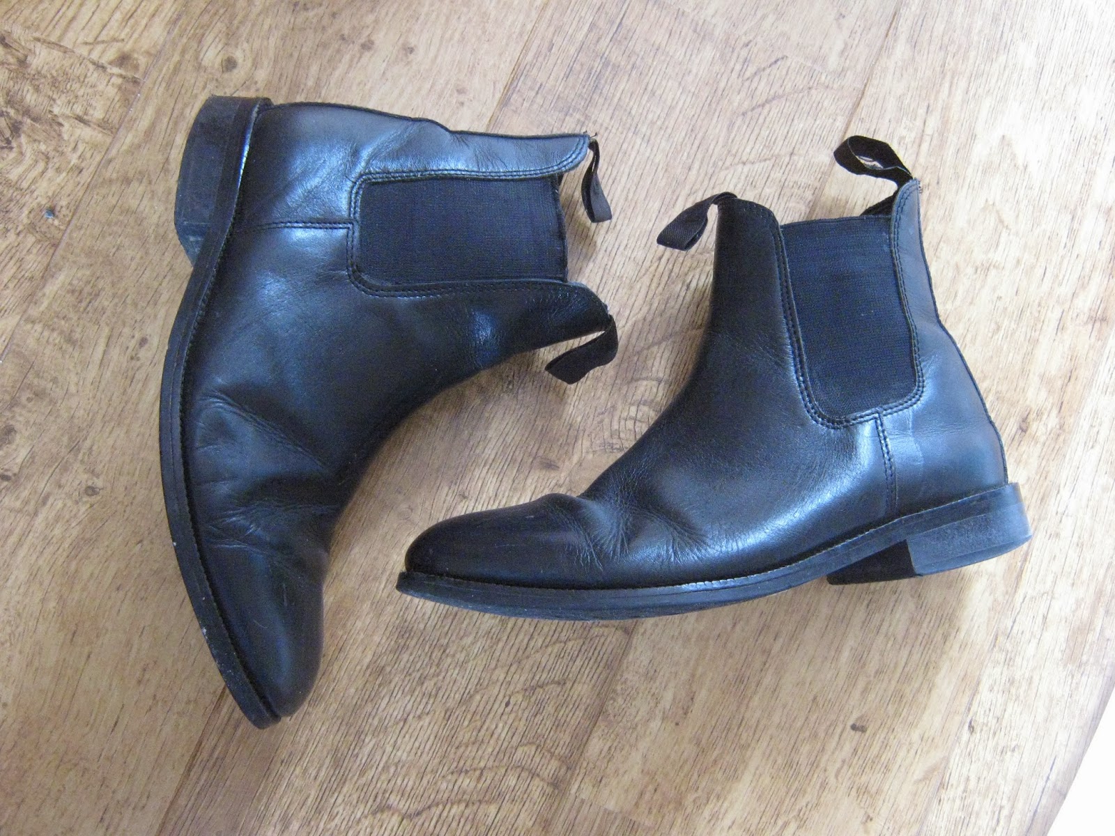 DIY Cut Out Ankle Boots