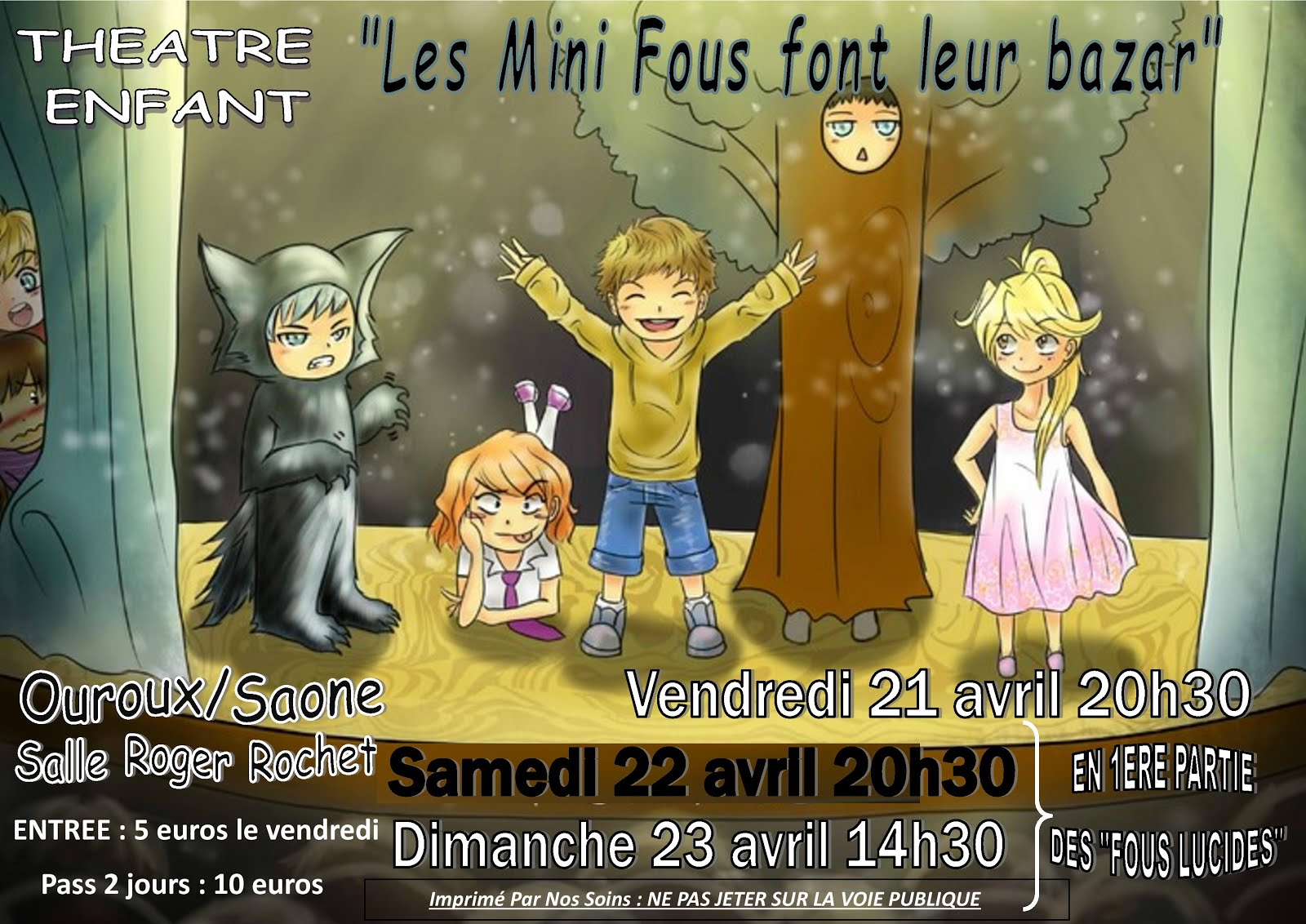 Affiche Minis Fous 2017