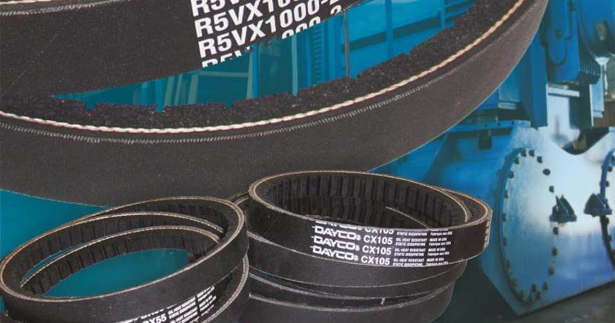 Blog do Moquenco Dayco Power Transmission lança catálogo de sua linha