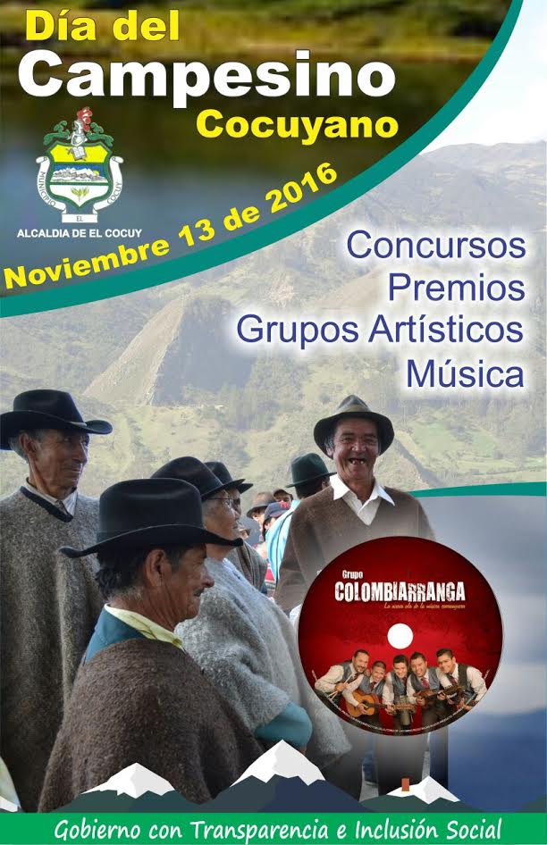 Administración de El Cocuy celebra este domingo el Día del campesino