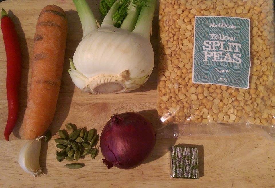 Fennel, Turmeric & Cardamom, Coconut Split Pea Soup Euphoric Vegan