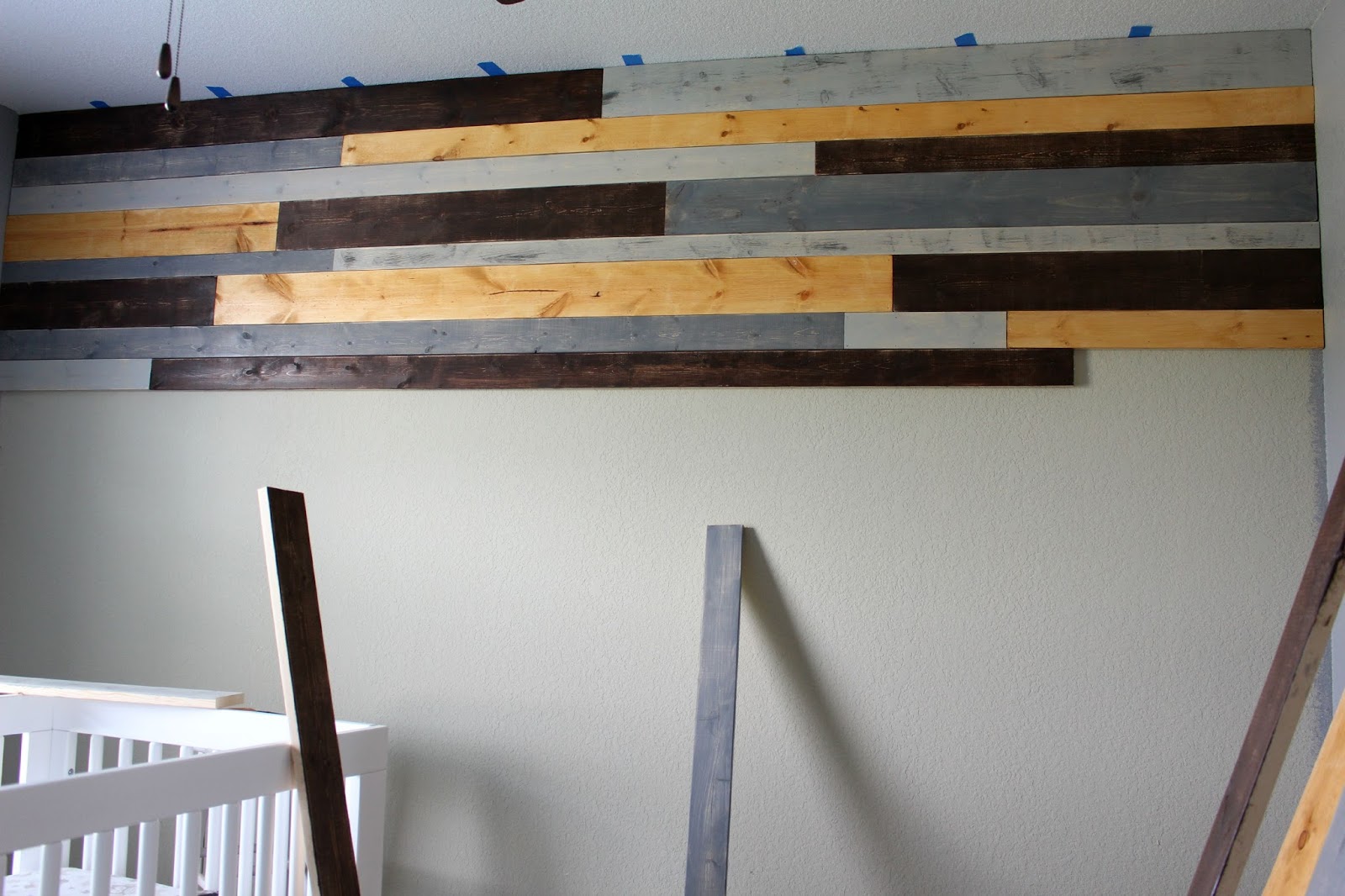 Rose & Co Blog DIY Wood Pallet Wall (EXCITING NURSERY SNEAK PEAK!)
