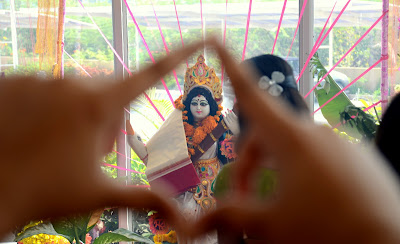 saraswati puja at PBEL city