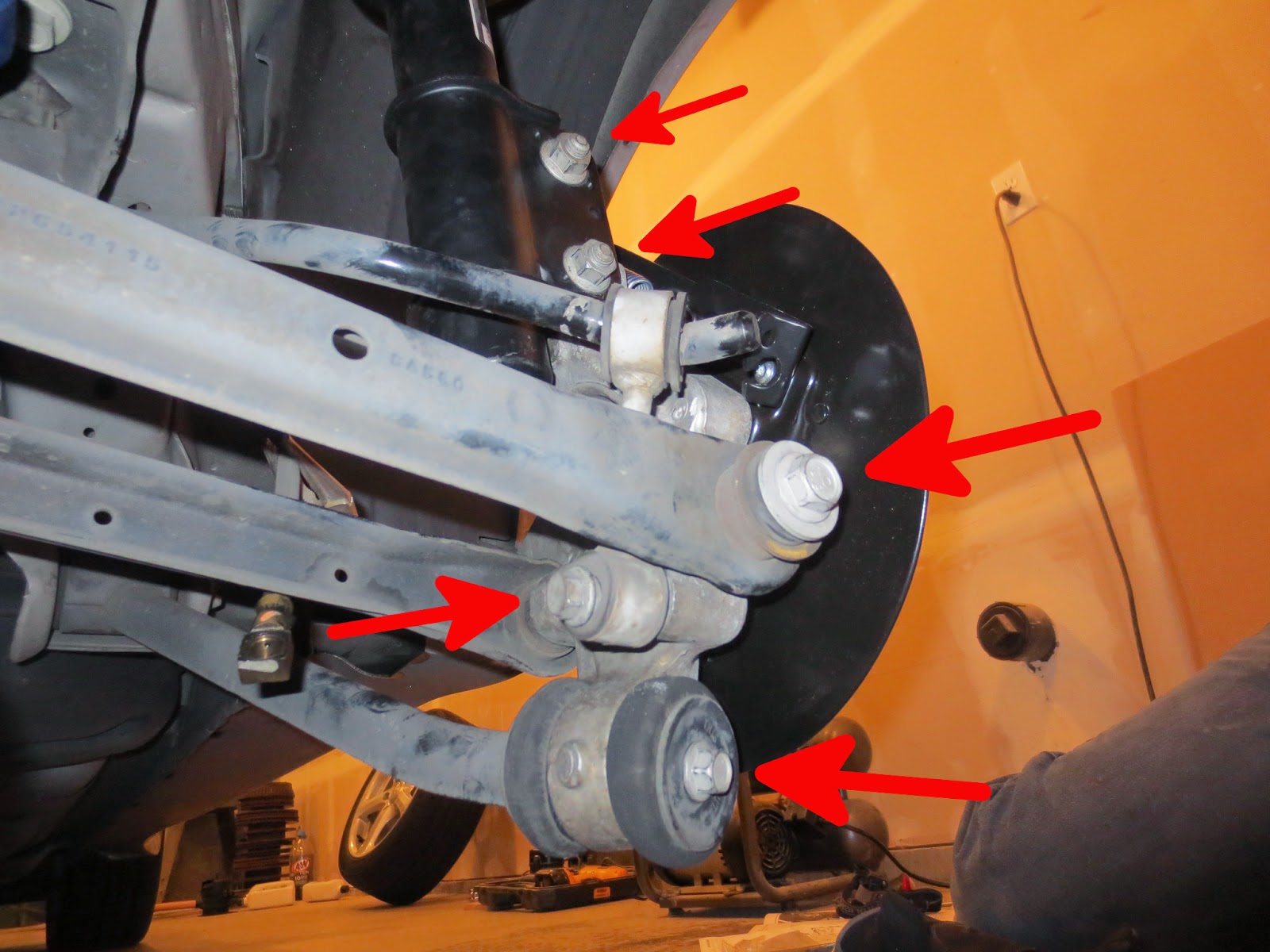 Havener Garage Howto Convert Drum Brakes to Disc on Grand Am