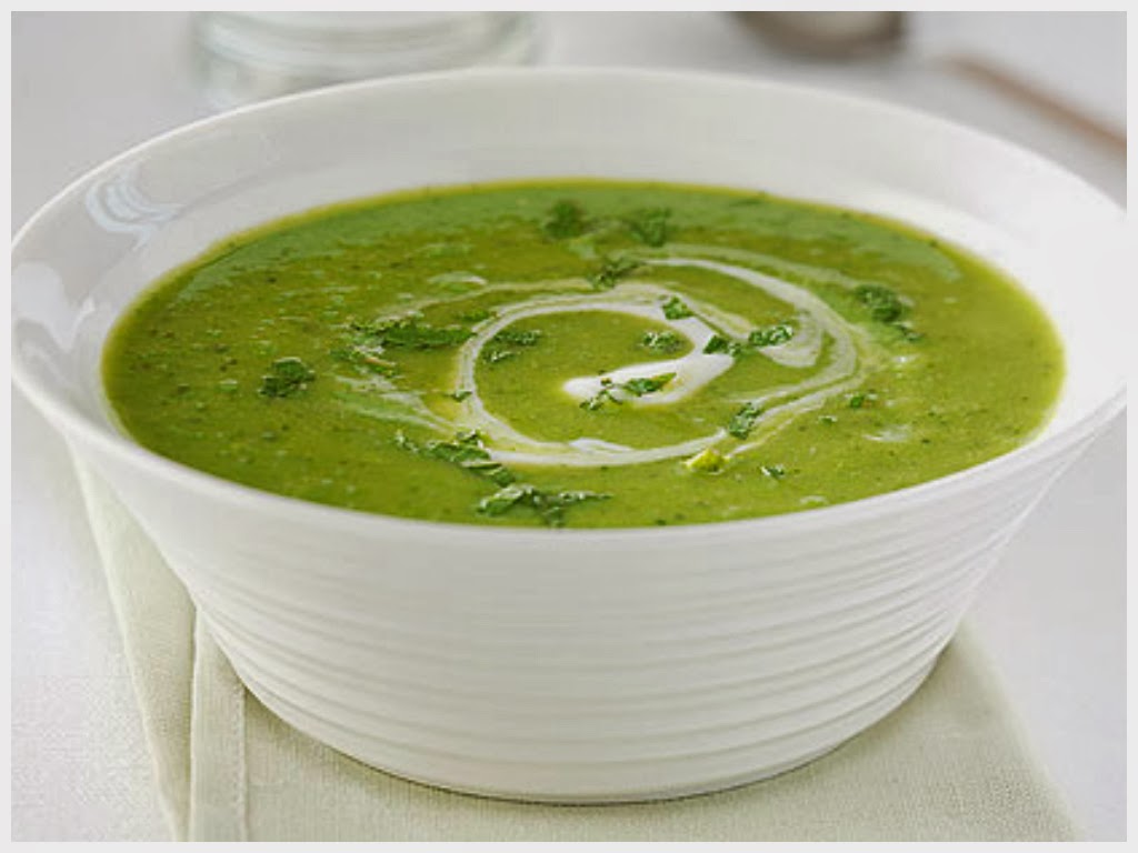 Easy Weight Loss Recipes Pea & Mint Soup Recipe