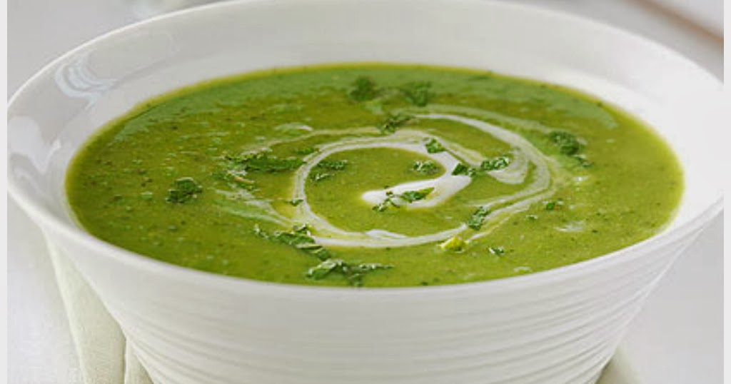 Easy Weight Loss Recipes Pea & Mint Soup Recipe