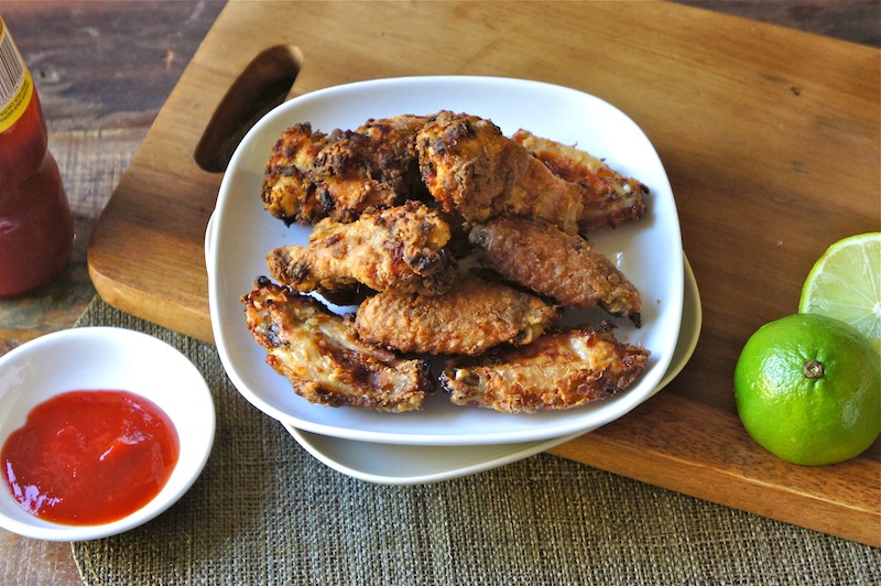 Crispy Baked Lemongrass Chicken Wings