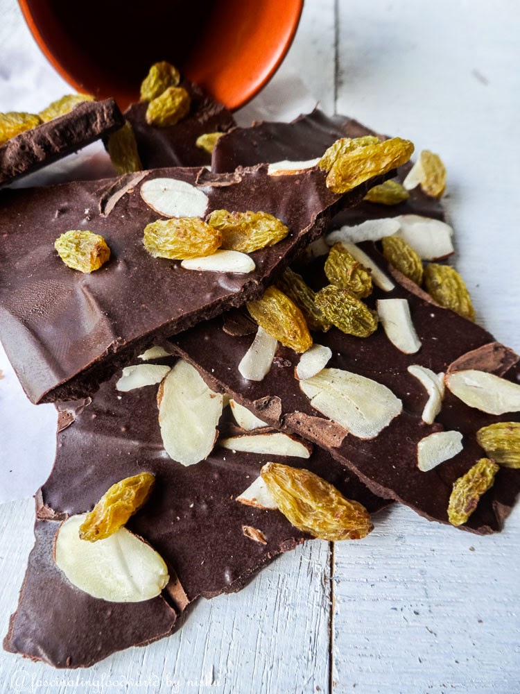 fascinatingfoodworld Fruit and nut Chocolate bark