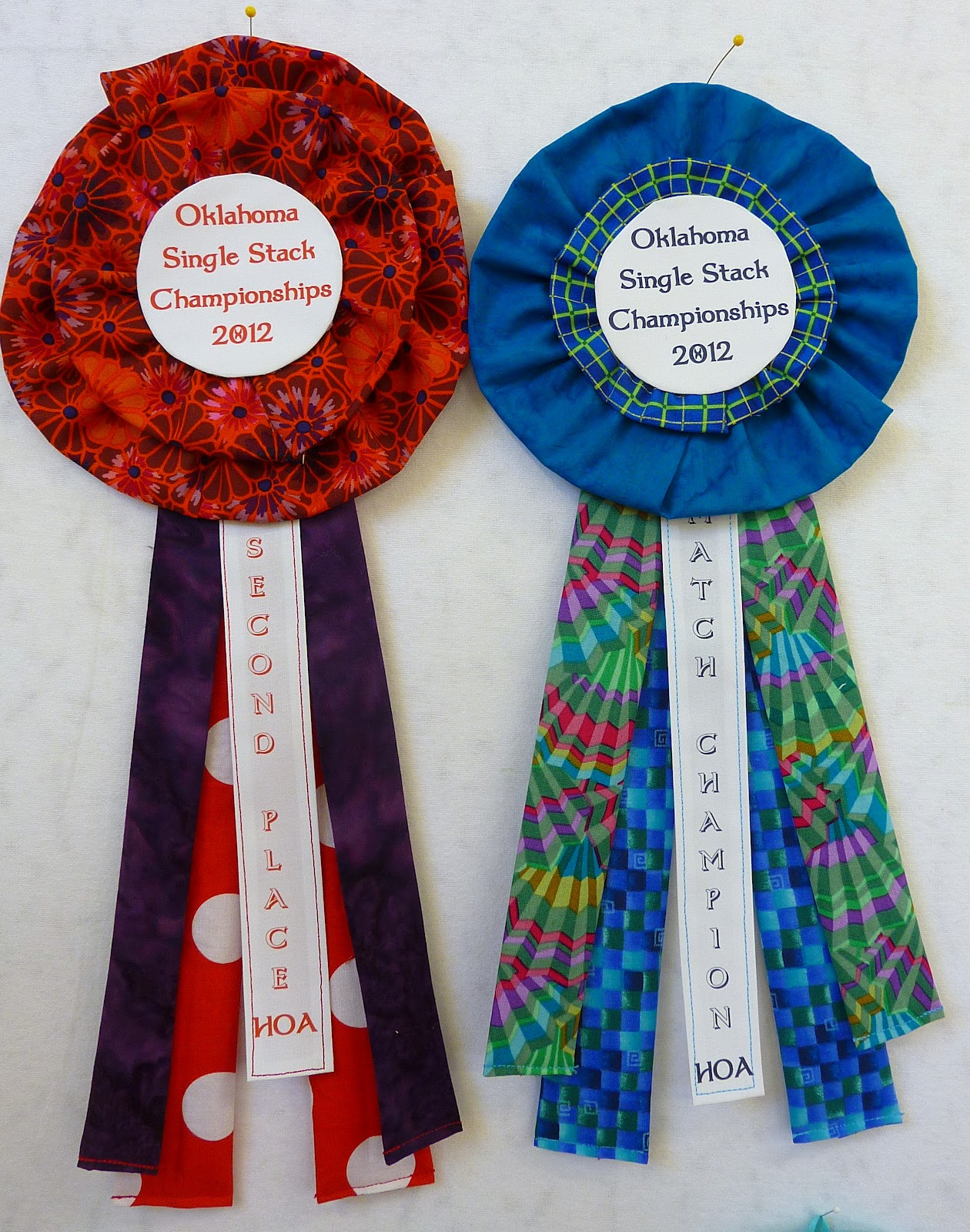 I'm working on a project (revisited) Ribbons Finished! Who will win?