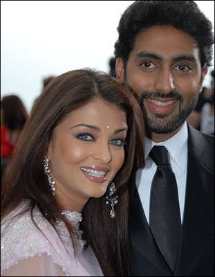 Aishawarya Rai and Abhishek Bachchan