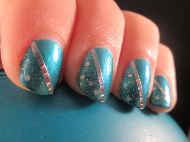 piggieluv turquoise chique nail