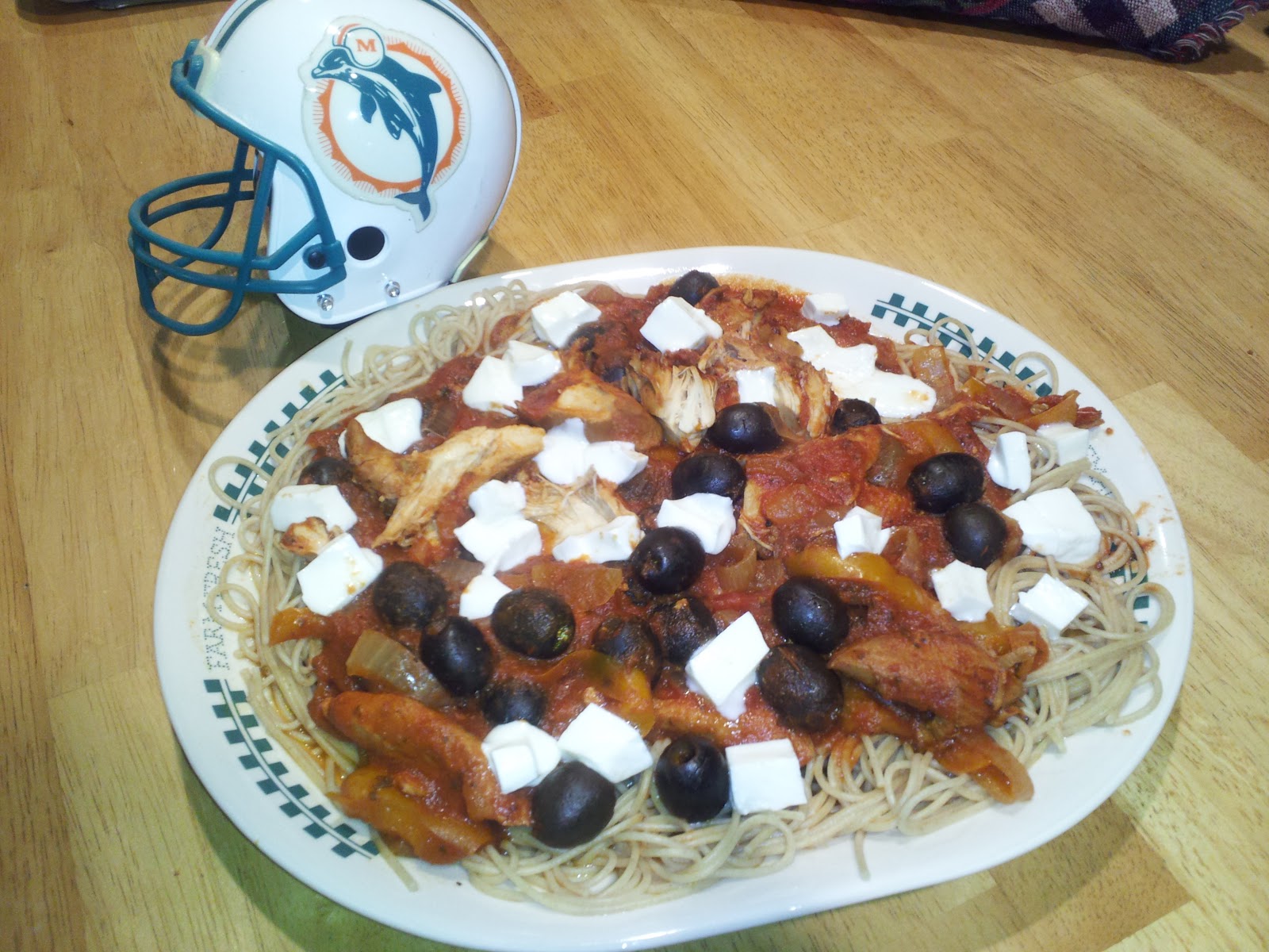 The DolledUp Dolphin Play Clock Pizza Chicken