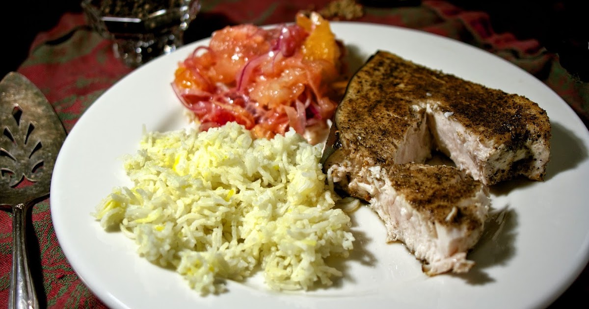 SpiceCrusted Swordfish French Fridays with Dorie Simple Living and