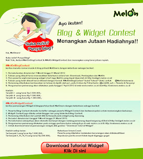 Melon Blog & Widget Contest dunialombaku.blogspot.com