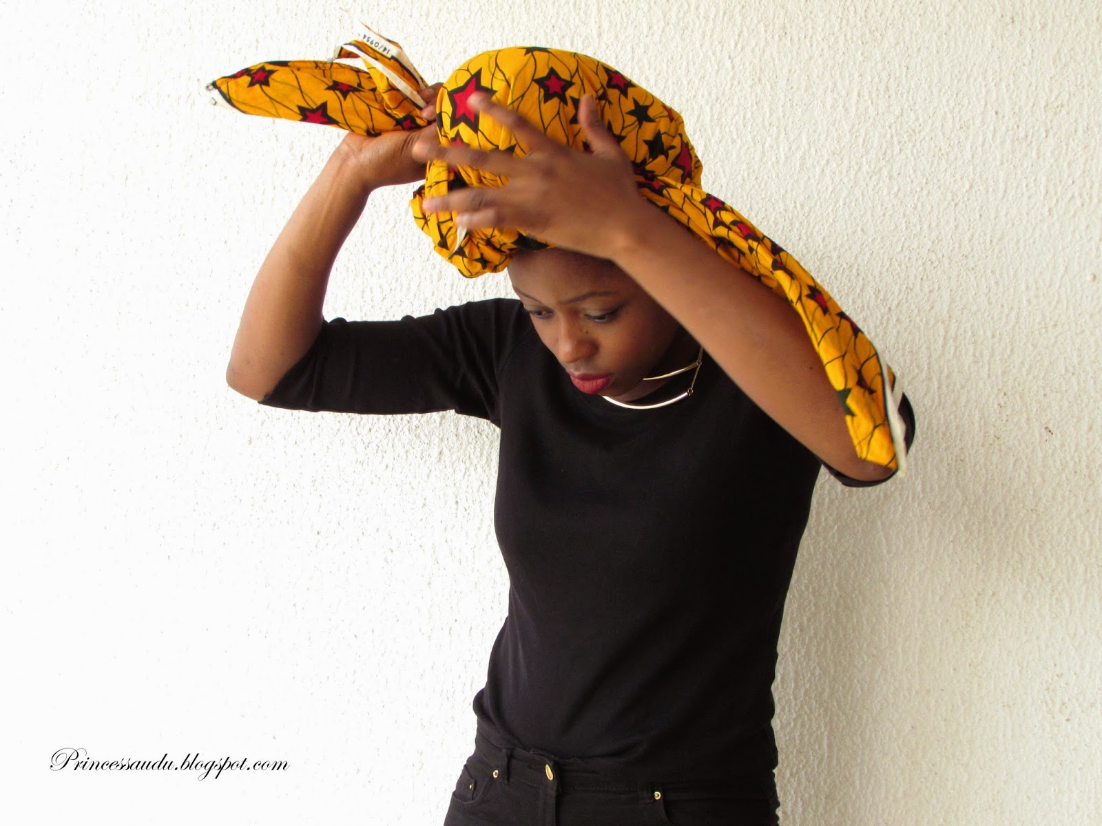 ANKARA HEADWRAP TUTORIAL Princess Audu
