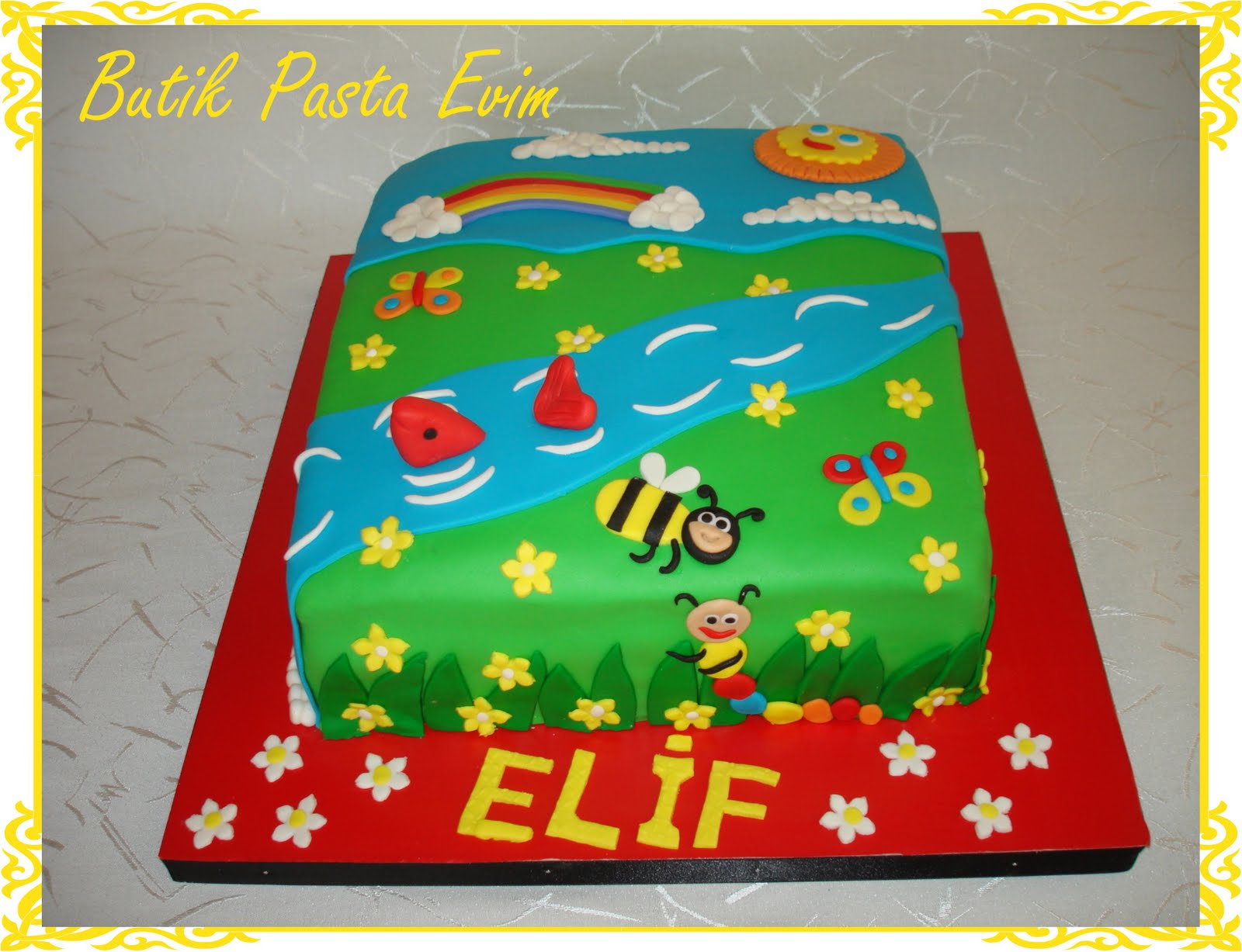 BUTİK PASTA EVİMDENİZLİ Bahar PastasıELİF…
