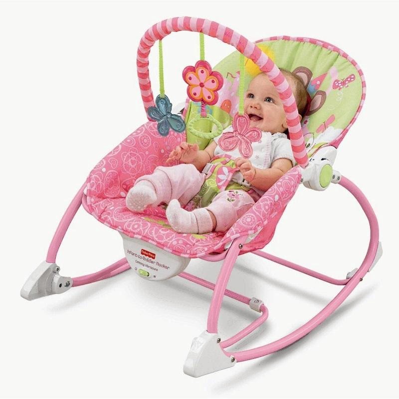 Fisher-Price Infant-to-Toddler Rocker (Pink)