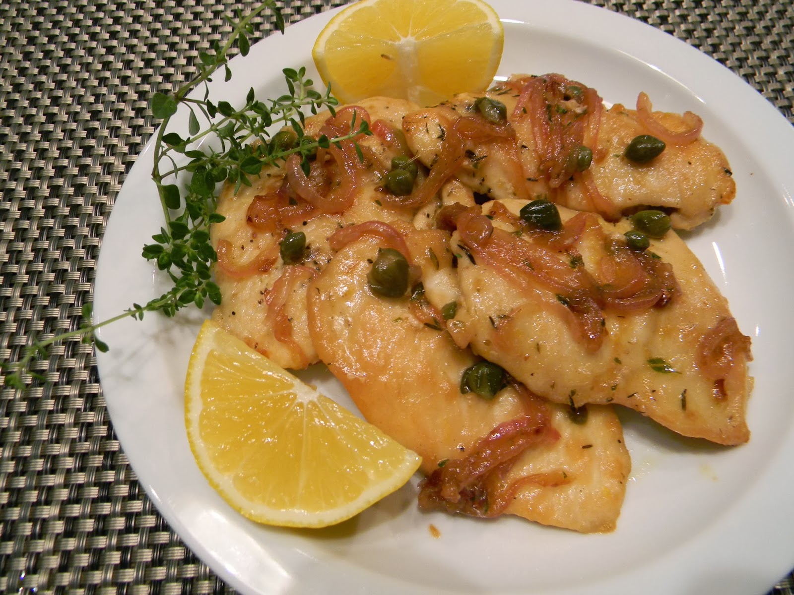 Thyme In Grammy's Kitchen Lemon Chicken Rustica