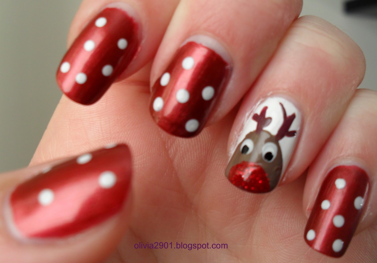 Have you done any Christmas nails?
