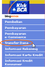 Cara Membuat Daftar Rekening Tujuan Transfer KlikBCA Online