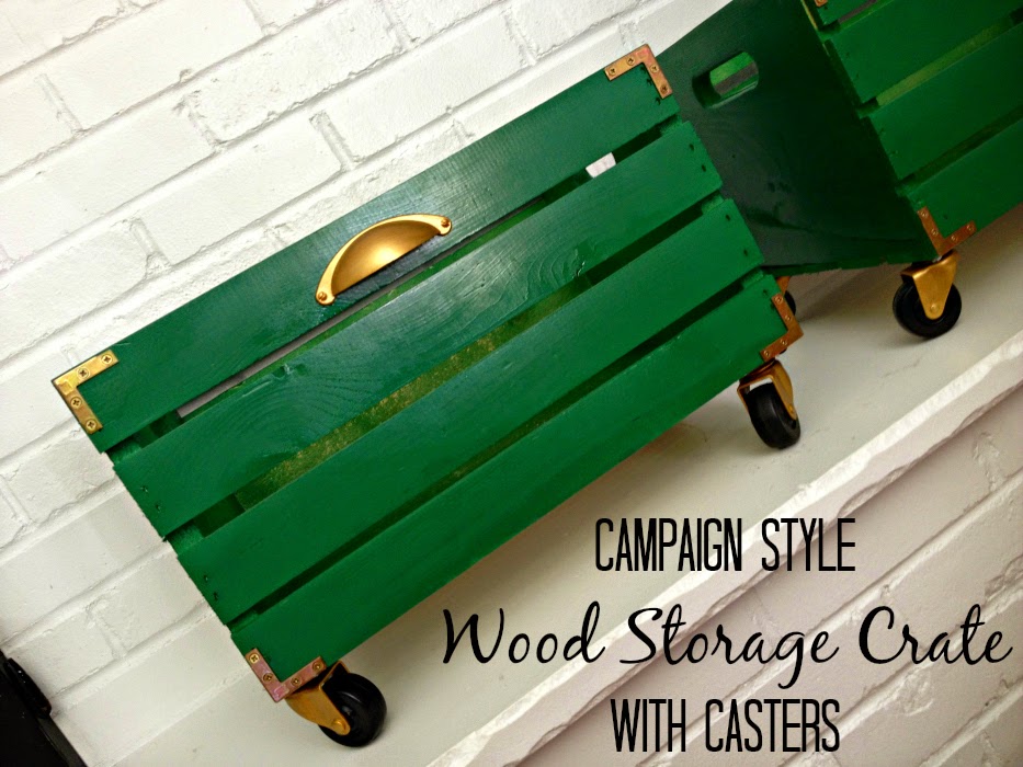 10 COLORFUL Before and After Features 10 COLORFUL Before and After Features : Campaign Style meets Wooden Storage Crate
