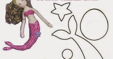 ARTE COM QUIANE - Paps, Moldes, E.V.A, Feltro e Costuras: Molde pequena