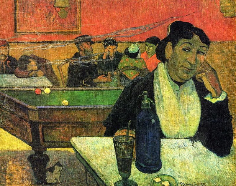 Paul Gauguin, Café de Nuit, Arles (1888) Paul Gauguin, Café de Nuit, Arles (1888)