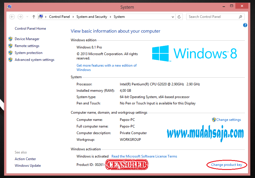 Cara Cek Keaslian Windows 8 1 Mudah Saja