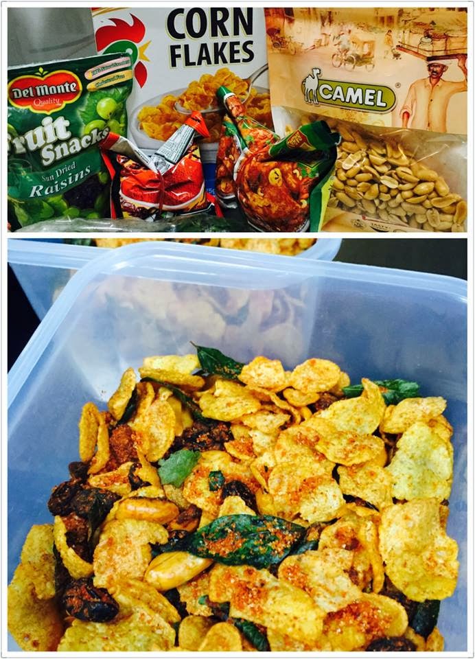 Curry Spicy Cornflakes By Irene Kwek Bakings Corner