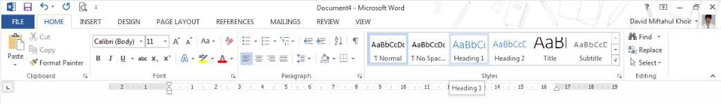 Membuat Daftar Isi Otomatis pada Microsoft Word