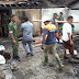 Satgana PMI, TNI dan Warga Karangboyo Kerja Bakti Bantu Korban Kebakaran