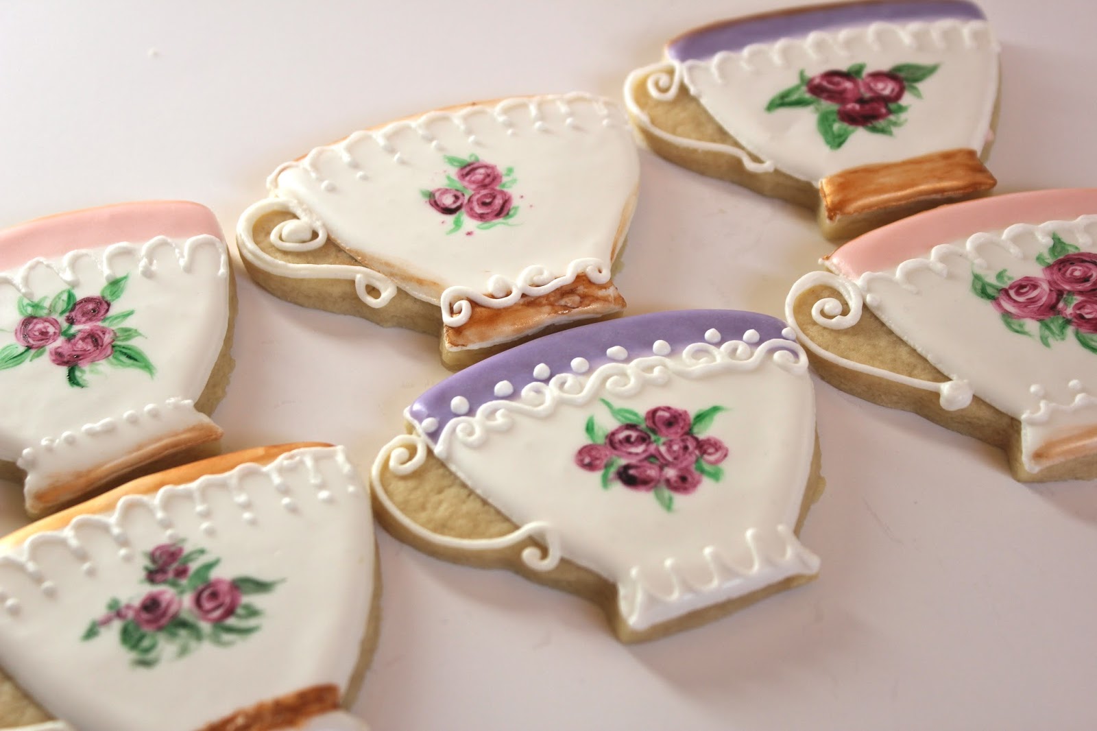 Sugar Bea's Blog Tea Cup Cookies {for a tea party}