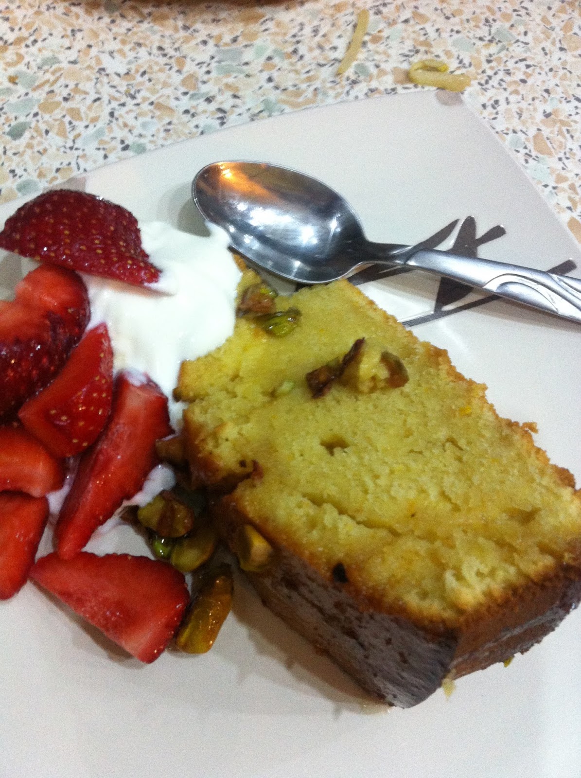 The Sponge Diaries Jamie Oliver's Greek Honey and Pistachio Cake