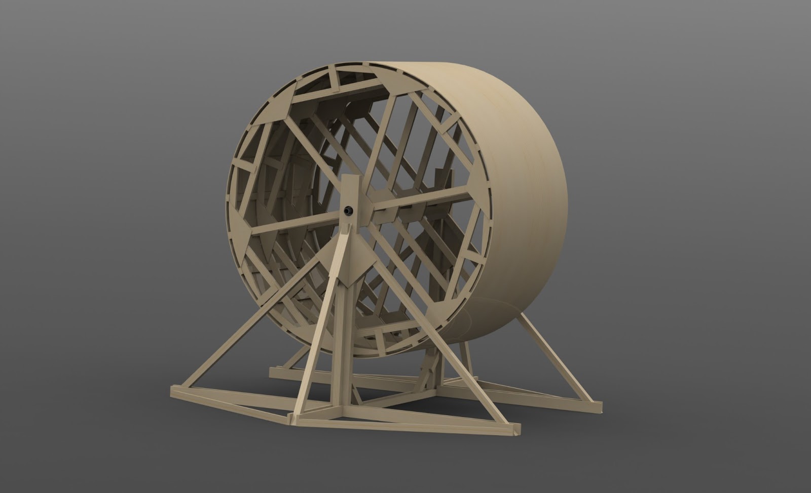 BuildIts Rotating Climbing Wall