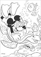 Colour Me Beautiful: Mickey & Friends Colouring Pages